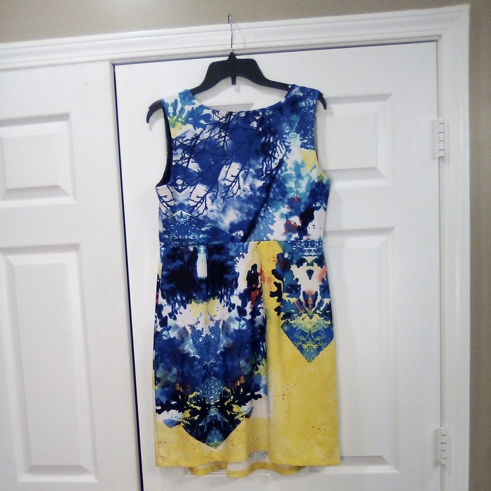 Enfocus Studio Abstract Dress Size 12 - Picture 6 of 9